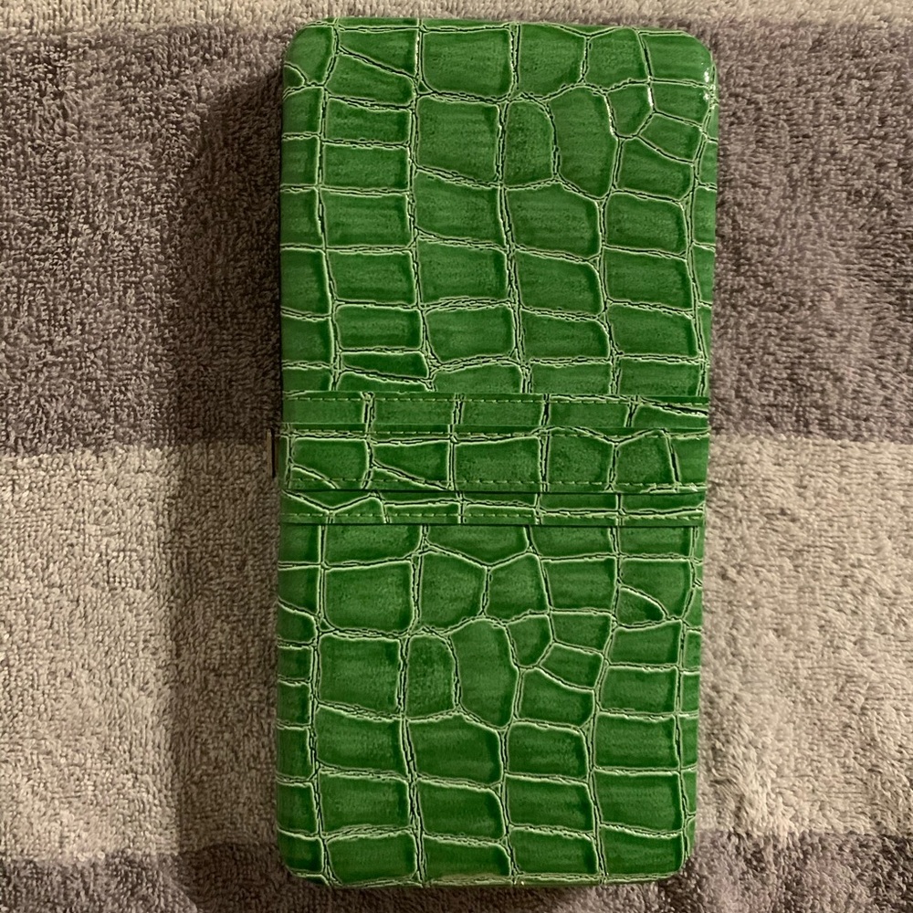 Faux Alligator Skin Wallet